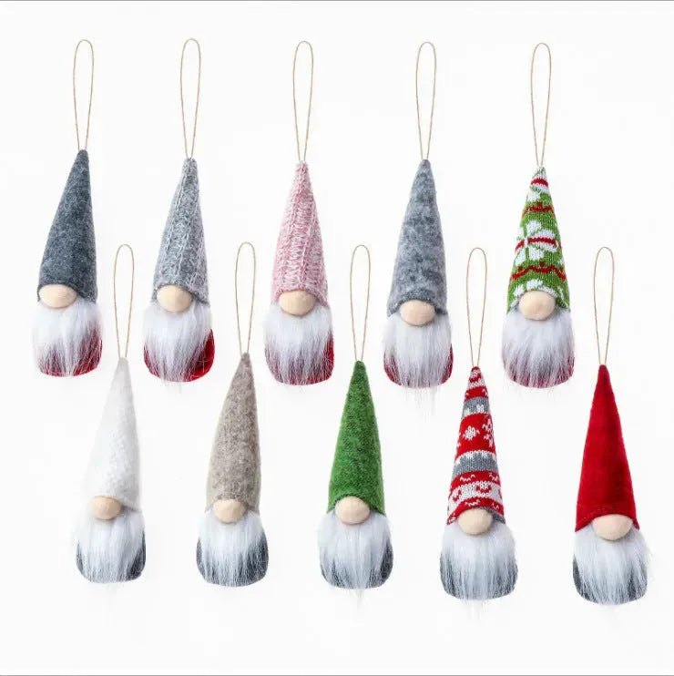 Christmas Variety Of Wool Small Ornaments - Bellarte Enchanté Christmas Variety Of Wool Small Ornaments